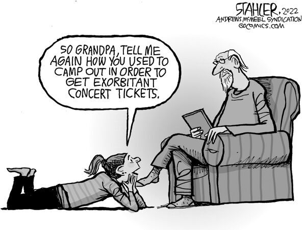 Editorial Cartoon: Back in the day